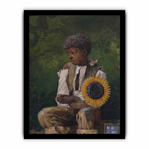Taking Sunflower to Teacher