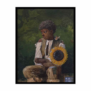 Taking Sunflower to Teacher