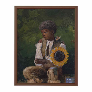 Taking Sunflower to Teacher