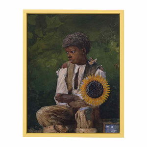 Taking Sunflower to Teacher