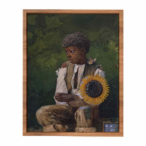 Taking Sunflower to Teacher