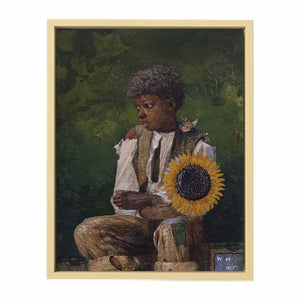 Taking Sunflower to Teacher