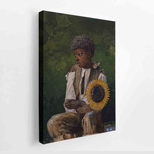 Taking Sunflower to Teacher