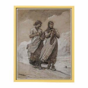 Fisher Girls on Shore, Tynemouth