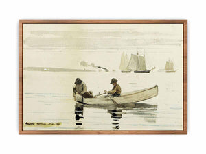 Boys Fishing, Gloucester Harbor