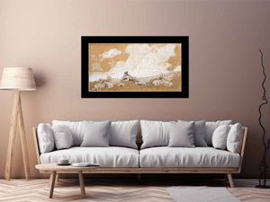 Girl and sheep