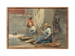 Fishergirls coiling tackle / Fisherman's Daughters
