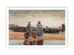 Two Girls On The Beach, Tynemouth