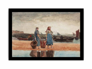 Two Girls On The Beach, Tynemouth