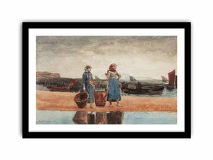 Two Girls On The Beach, Tynemouth