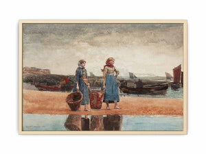 Two Girls On The Beach, Tynemouth