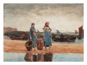 Two Girls On The Beach, Tynemouth