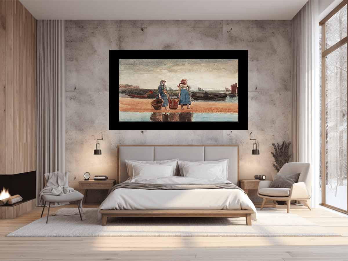 Two Girls On The Beach, Tynemouth