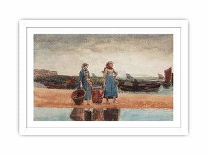 Two Girls On The Beach, Tynemouth