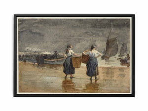 Fisher Girls on the Beach, Cullercoats