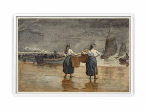 Fisher Girls on the Beach, Cullercoats
