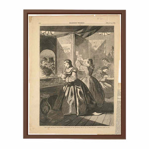 Any thing for me, if you please?" -- Post-office of the Brooklyn Fair in aid of the Sanitary Commission