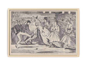 A Parisian Ball – Dancing at the Mabille, Paris – Drawn by Winslow Homer (Harper's Weekly, Vol. XI)