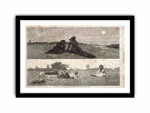 Flirting on the Seashore and on the Meadow