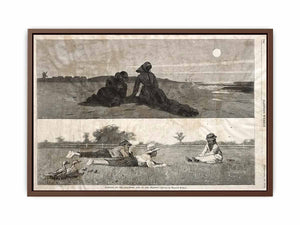 Flirting on the Seashore and on the Meadow