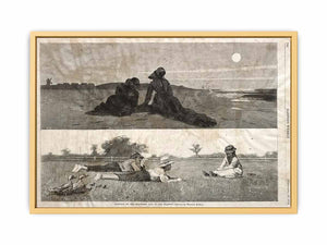 Flirting on the Seashore and on the Meadow