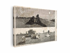 Flirting on the Seashore and on the Meadow
