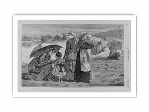 On the Beach at Long Branch--The Children's Hour