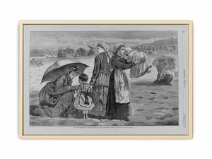 On the Beach at Long Branch--The Children's Hour