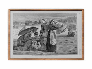 On the Beach at Long Branch--The Children's Hour