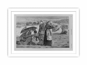 On the Beach at Long Branch--The Children's Hour