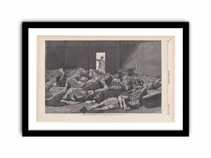 Station-House Lodgers – From a Drawing by Winslow Homer (Harper's Weekly, Vol. XVIII)