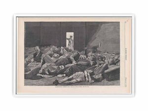 Station-House Lodgers – From a Drawing by Winslow Homer (Harper's Weekly, Vol. XVIII)