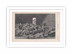 Station-House Lodgers – From a Drawing by Winslow Homer (Harper's Weekly, Vol. XVIII)
