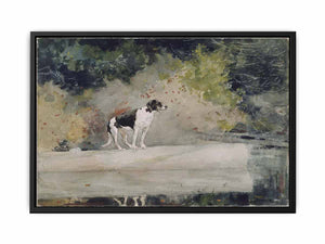 Dog on a Log