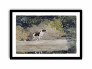 Dog on a Log