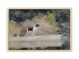 Dog on a Log