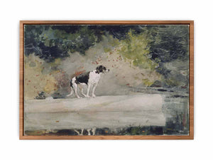 Dog on a Log