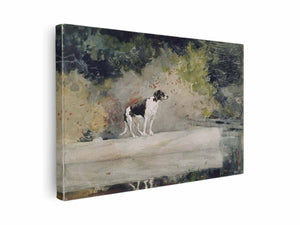 Dog on a Log