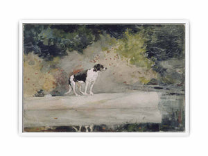 Dog on a Log
