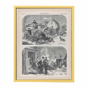 Thanksgiving Day – Ways and Means (Harper's Weekly, Vol. II)