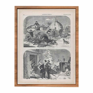 Thanksgiving Day – Ways and Means (Harper's Weekly, Vol. II)
