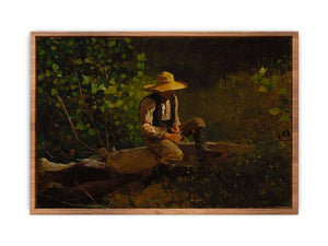 The whittling Boy