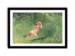 Girl on a Swing