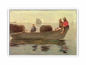 Three Boys in a Dory