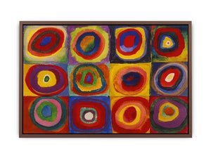 Squares with Concentric Rings