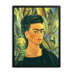 Self-Portrait with Bonito - Frida Kahlo