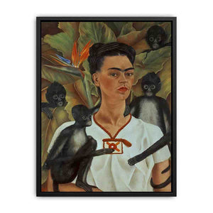 Self-Portrait monkeys - Frida Kahlo