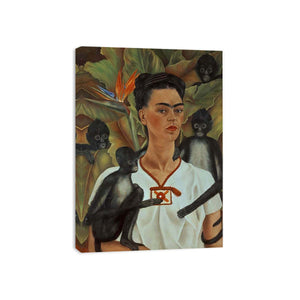 Self-Portrait monkeys - Frida Kahlo