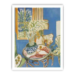Blue Interior by Henri Matisse