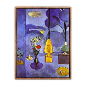 Blue window by Henri Matisse